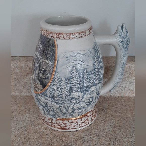 *  Wolf Beer Stein - Picture 2 of 6